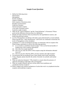 Sample Mid-term Exam Questions