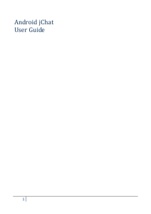 Android jChat - Android jChat project!