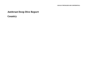Antitrust Deep Dive Report