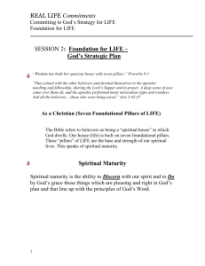 SESSION 2: Foundation for LIFE