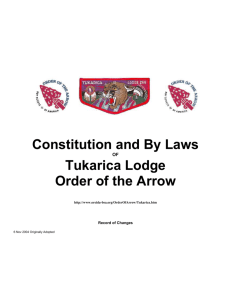 Order of the Arrow - Ore