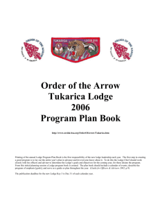 Order of the Arrow - Ore