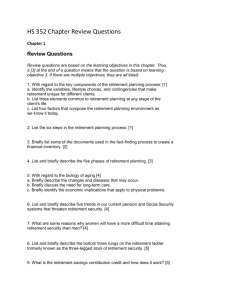 HS 352 Chapter Review Questions Chapter 1 Review Questions