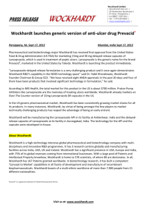 Wockhardt launches generic version of anti