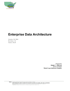 Data Architecture