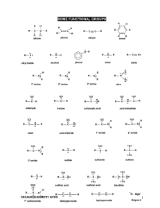 DOC Organic Reaction Types