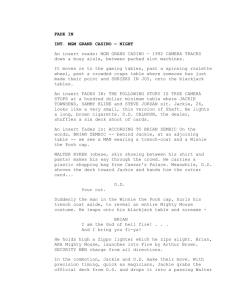 EXCLUSIVE: "Stacked" script