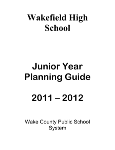 The Junior Year Planning Handbook