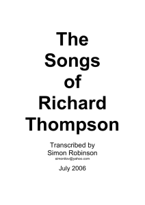 richard thompson with others