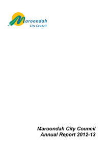 2011/2012 Annual Report - Maroondah City Council