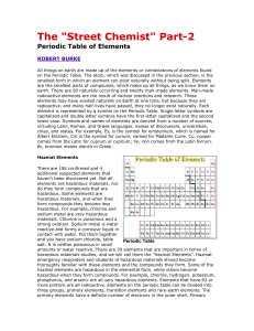 Periodic Table - suttercountyfire .org
