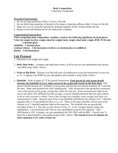 Body Composition