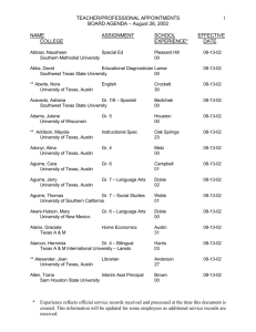 Routine Personnel Actions Attachment 1