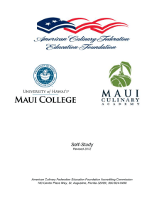 Program Eligibility - University of Hawaii Maui College