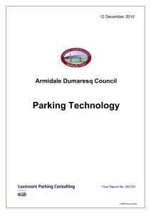 Luxmoore's report - Armidale Dumaresq Council