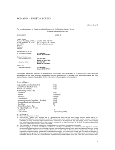 romania - International Tax Review