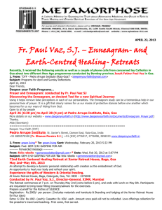 fr paul vaz-enneagram workshops and earth
