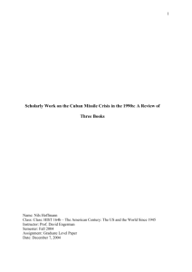 American Century paper Cuban Missile Crisis