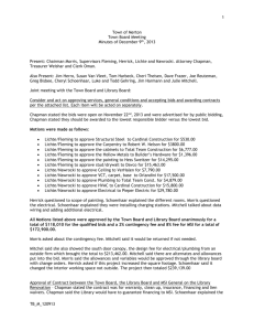 1 Town of Merton Town Board Meeting Minutes of December 9th