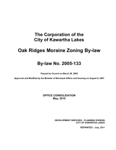 Schedule 10 - City of Kawartha Lakes