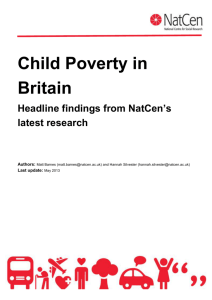 Report Title - NatCen Social Research