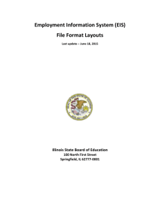 ISBE Employment Information System (EIS) File Format Layouts