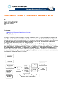 Technical Report: Overview of a Wireless Local Area Network (WLAN)