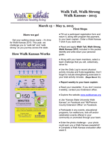 2015 Walk Kansas Participant Guide
