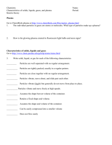 Introduction to Kinetic Molecular Theory