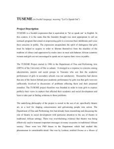 TUSEME - The Talloires Network