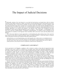 The Impact of the Court - Lee Epstein