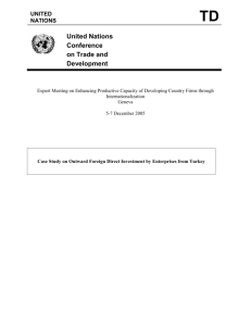 TD/B/COM.3/EM.26 Page 1 TD United Nations Conference on Trade