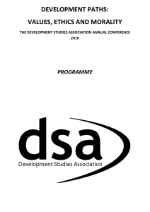 here - Development Studies Association
