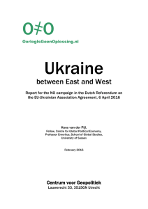 Oligarchic Ukraine Between East and West