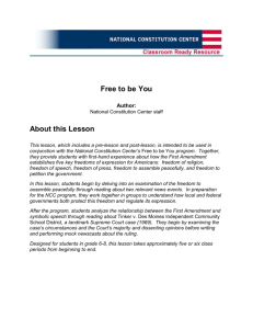 Free to Be You: Grades 6 – 8 []