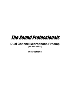 sp-preamp-3 - The Sound Professionals