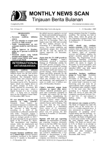 Vol 14, Issue 12, Dec 2009 - Institute For Development Studies Sabah