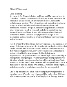 Ohio ADF Statement Good morning, My name is Dr. Elizabeth Lottes