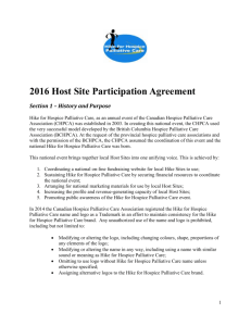 to a Copy of the Hike Site Participation Agreement