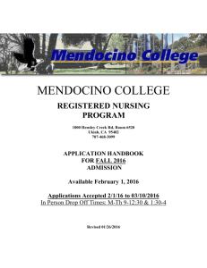 registered nursing degree program