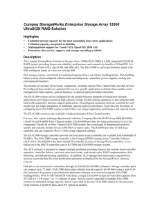 Compaq StorageWorks Enterprise Storage Array 12000 UltraSCSI