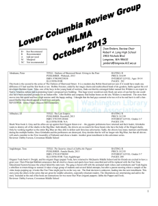 Group October 2013 - the Lower Columbia Review Wiki