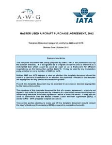 aircraft purchase agreement