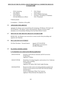 Pln080325 Planning Minutes 25 Mar 08