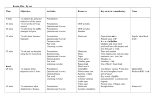 Lesson Plan