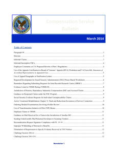 C and P Bulletin March 2014 FDCs