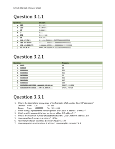 EdTech 552: Lab 3 Answer Sheet Question 3.1.1 Question Answers