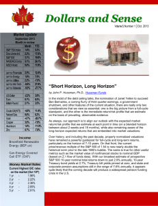 Octobert 2013 - Canadian Investment Course