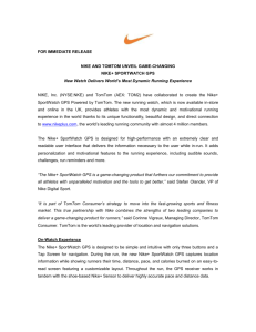 Press release, Nike UK