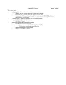 Corporations - Choi - 2001 fall - outline 1